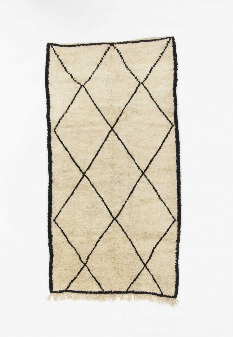 {BO-32} New Beni Ourain, 4'10' x 9'4"